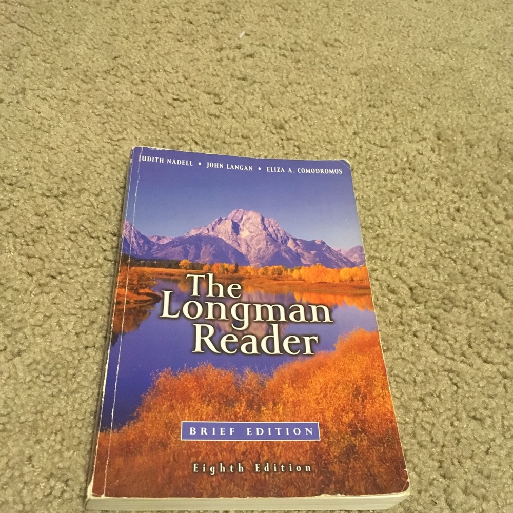 The Longman Reader book, eighth edition